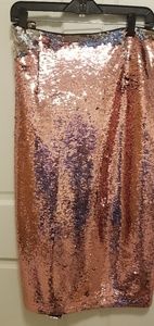 Sequin skirt